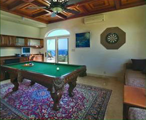 Villa Kismet Billiards and Game Room St John