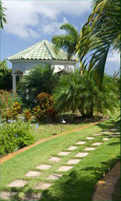 St John Kismet Private Villa Garden Gazebo